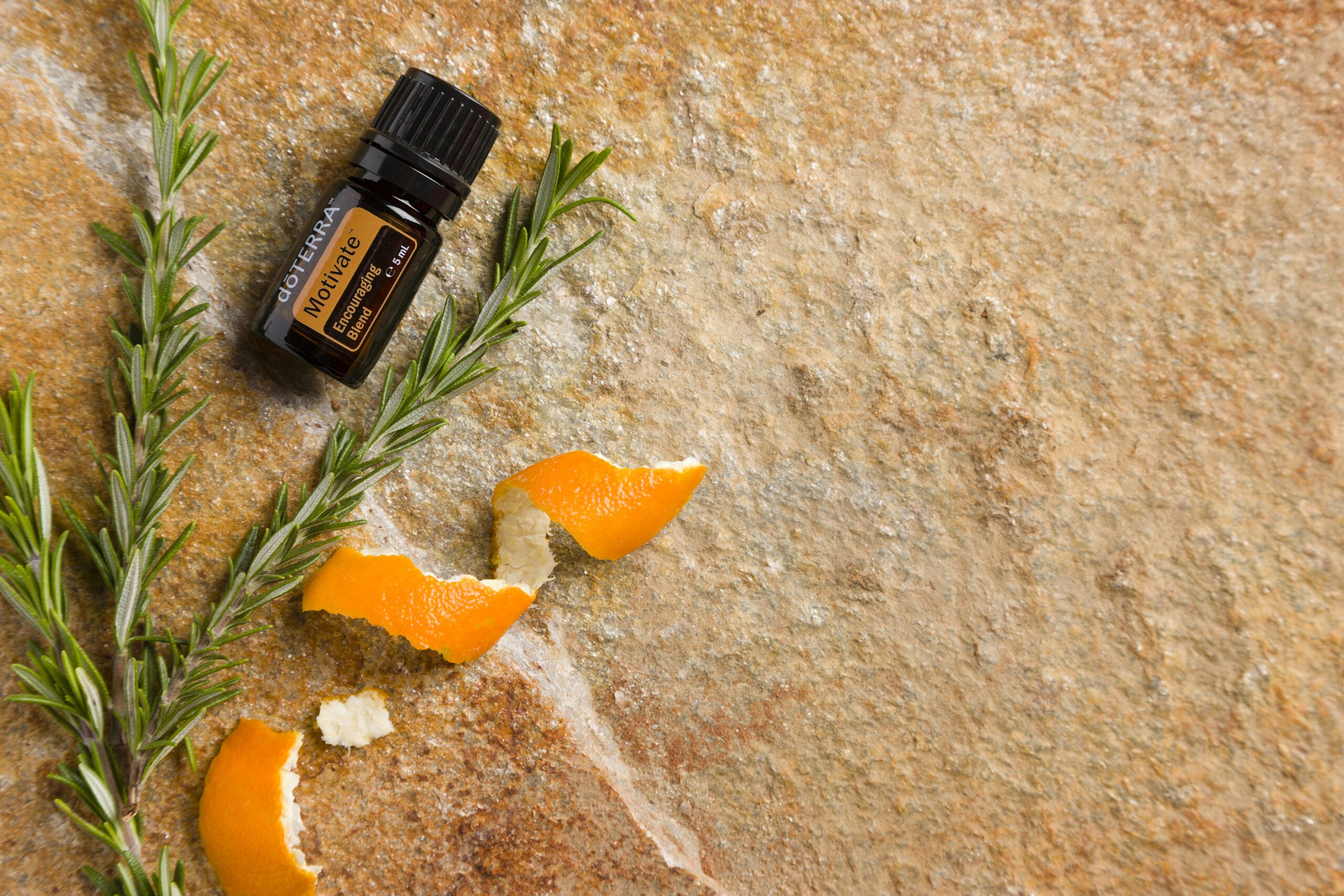dōTERRA Motivate Öl, Rosmarin und Orangenschalen, Heilpraxis Barbara Kohler